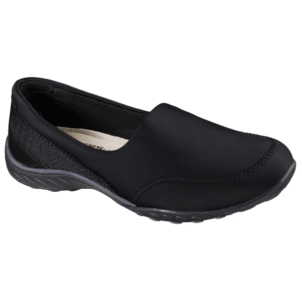 Skechers Women Relaxed Fit: Breathe Easy - Comfy Luxe Black
