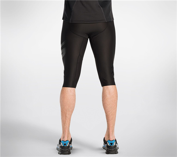 Skechers Men GOfit Compression Kicker Legging Black