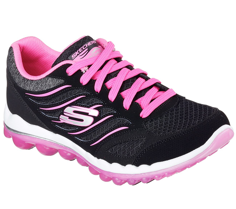 Skechers Women Skech-Air 2.0 - City Love Black/Hot Pink