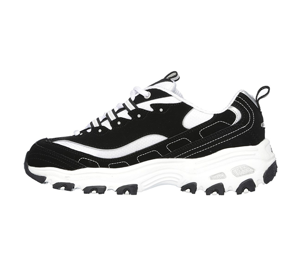 Skechers Women D'lites - Extreme Black/White
