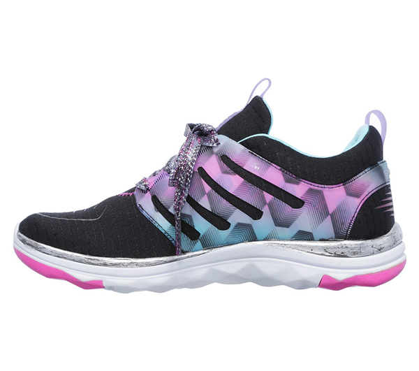 Skechers Girls Diamond Runner Black/Multi