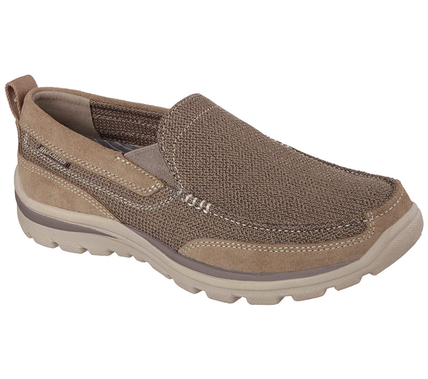 Skechers Men Relaxed Fit: Superior - Milford Light Brown