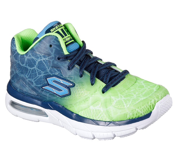 Skechers Boys Air Advantage - Power Merge Navy/Lime
