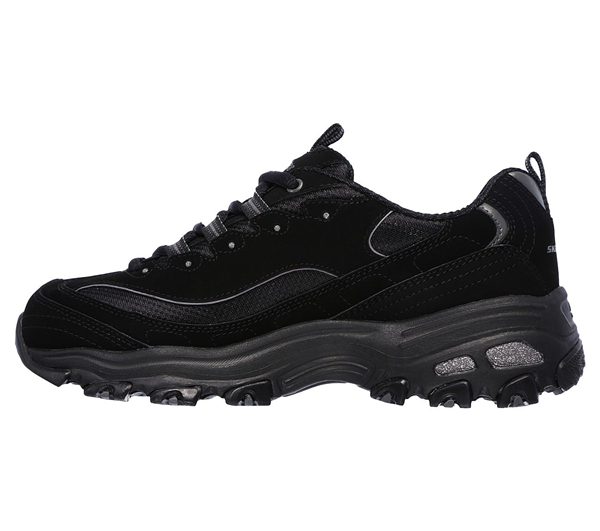 Skechers Women D'Lites - Biggest Fan Black