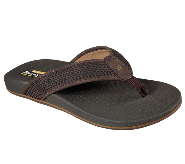 Skechers Men Sandals: Pelem - Emiro Dark Brown