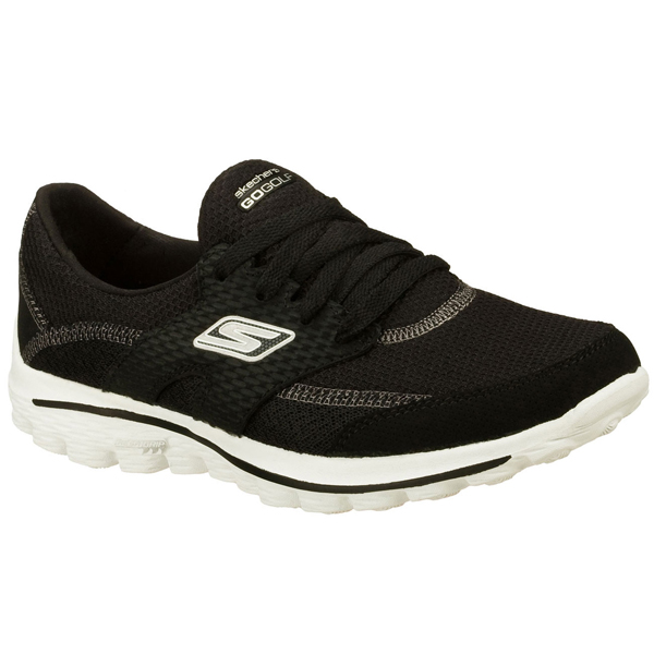 Skechers Women GOwalk 2 Golf - Fairway Black/White