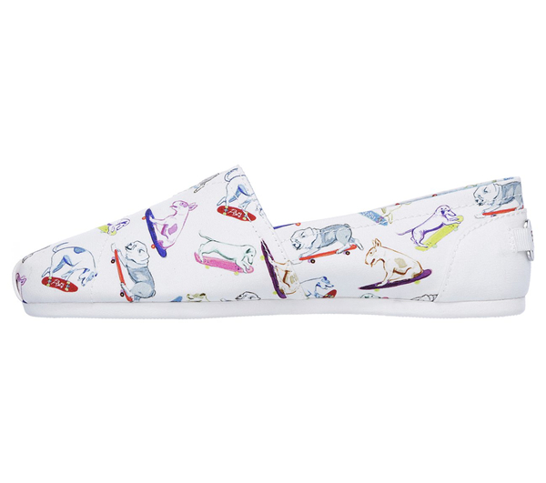 Skechers Women Bobs Plush - Wag Town hite/Multi