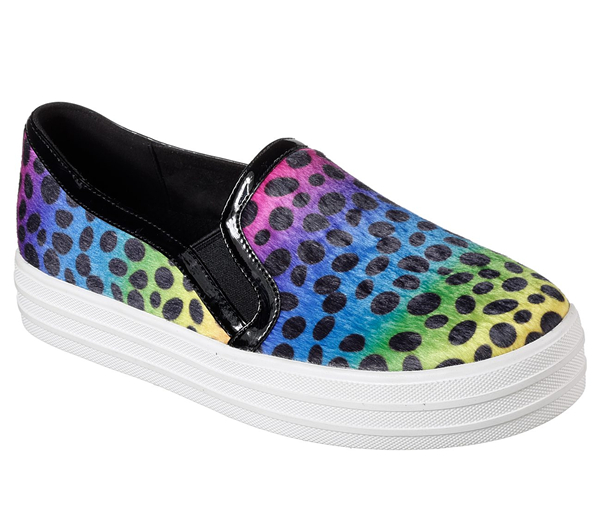 Skechers Women Double Up - Psychedelic Spots Black/Multi