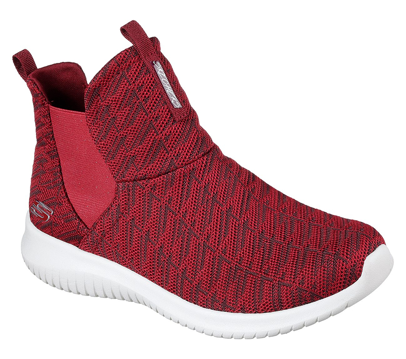 Skechers Women Ultra Flex - High Rise Red