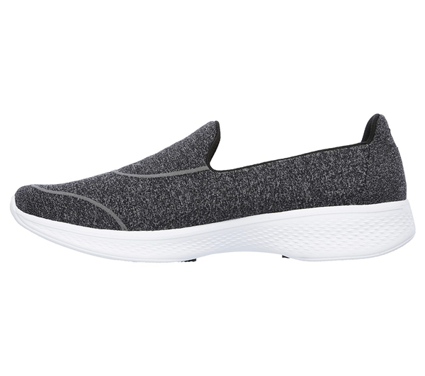 Skechers Women GOwalk 4 - Super Sock Black/White
