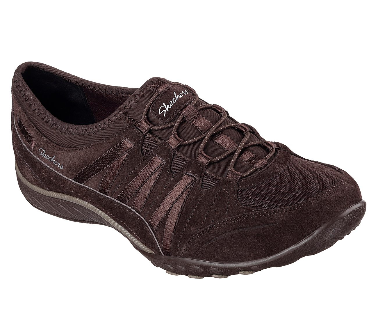 Skechers Women Relaxed Fit: Breathe Easy - Moneybags Chocolate