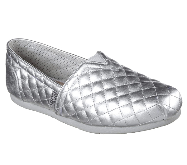 Women's Luxe BOBS - Check Point Silver