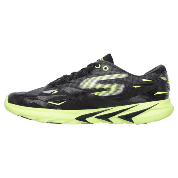 Skechers Men Extra Wide Fit (4E) Shoes - Speed Black/Green