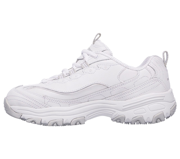 Skechers Women Work: D'Lites - Marbleton White
