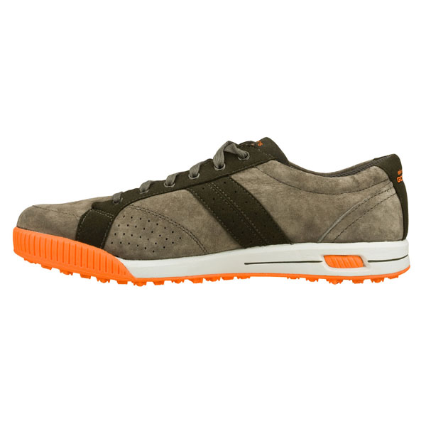 Skechers Men Extra Wide Fit (4E) Shoes - Drive Charcoal/Orange