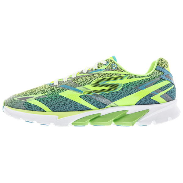 Skechers Men Extra Wide Fit (4E) Shoes - Lime/Blue
