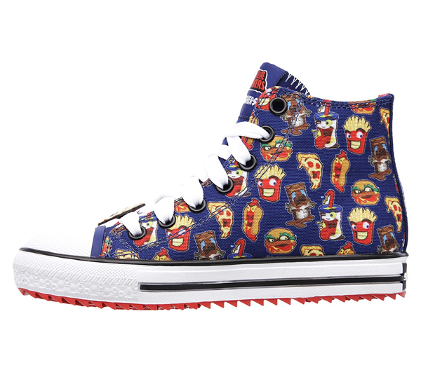 Skechers Boys Jagged - Food Brawl Navy/Red