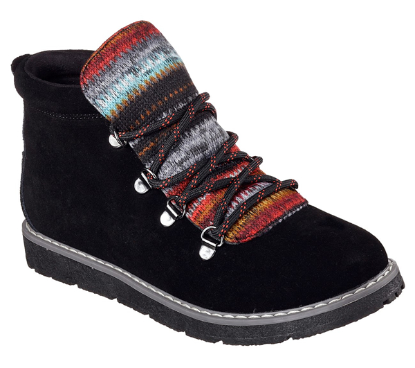 Skechers Women Bobs Alpine - Smores Black
