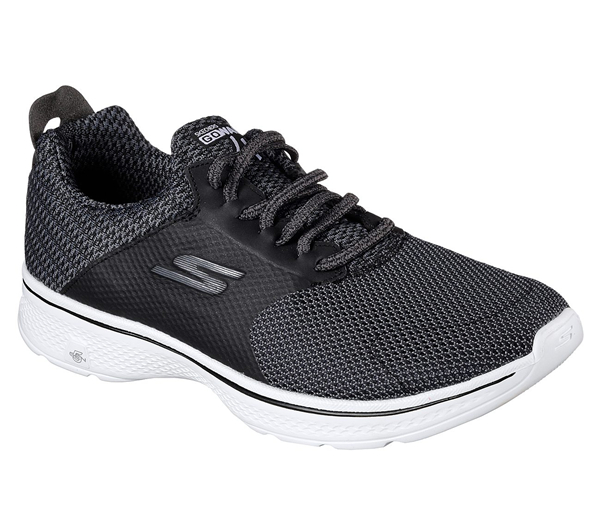 Skechers Men GOwalk 4 - Instinct Black/White