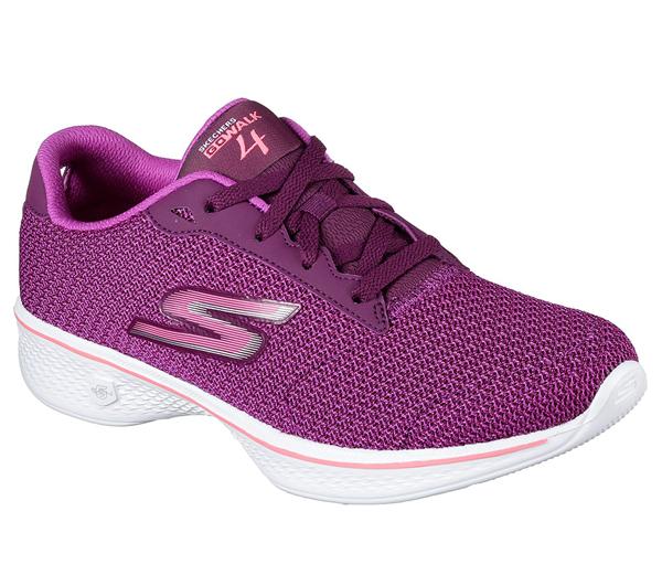 Skechers Women GOwalk 4 - Glorify Purple/Pink