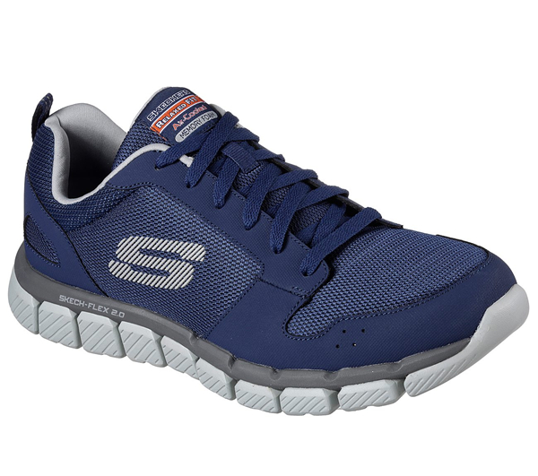 Skechers Men Relaxed Fit: Skech-Flex Navy/Gray