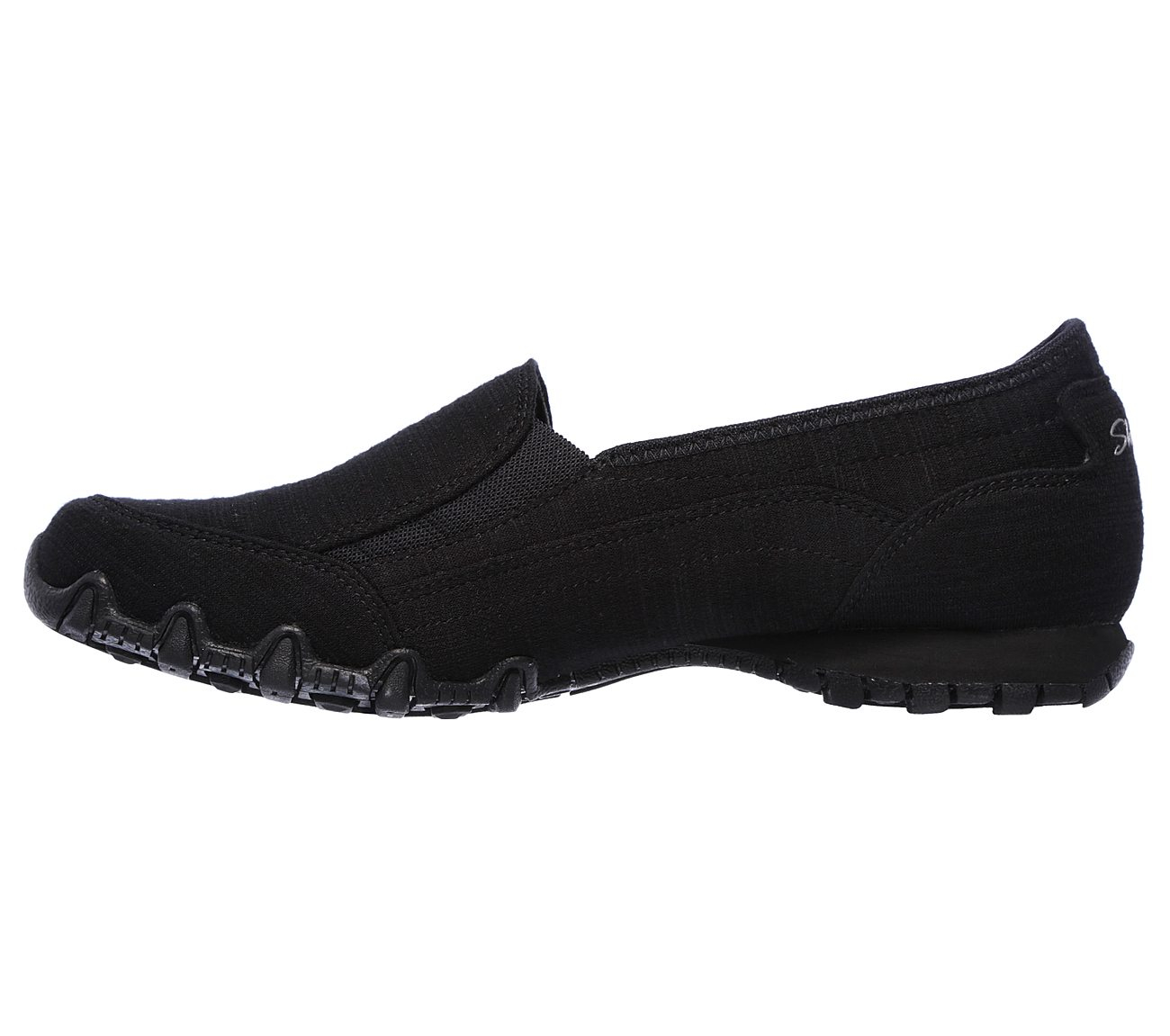 Skechers Women Relaxed Fit: Bikers - Lounger Black