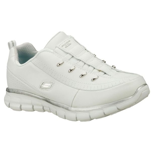 Skechers Women Synergy - Elite Class White/Silver