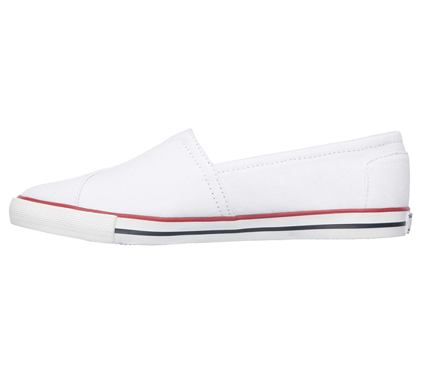 Skechers Women Bobs Lo-Topia - Pleasantville White/NavyR