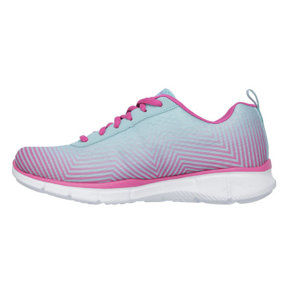 Skechers Women Equalizer - Expect Miracles Light Blue/Pink