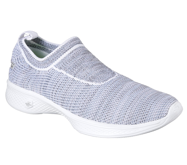 Skechers Women GOwalk 4 - Assure White/Gray