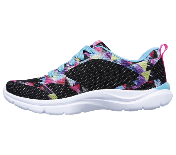 Skechers Girls Trainer Lite Black/Multi