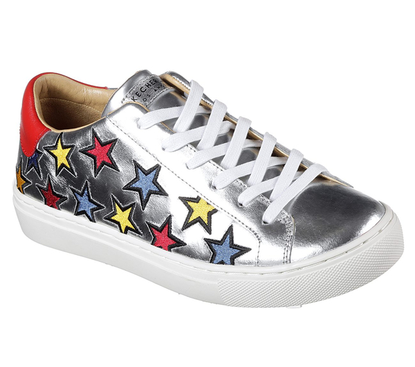 Skechers Women Side Street - Star Side Silver/Multi
