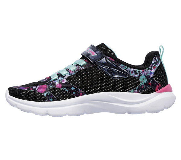 Skechers Girls Trainer Lite - Bright Racer Black/Multi