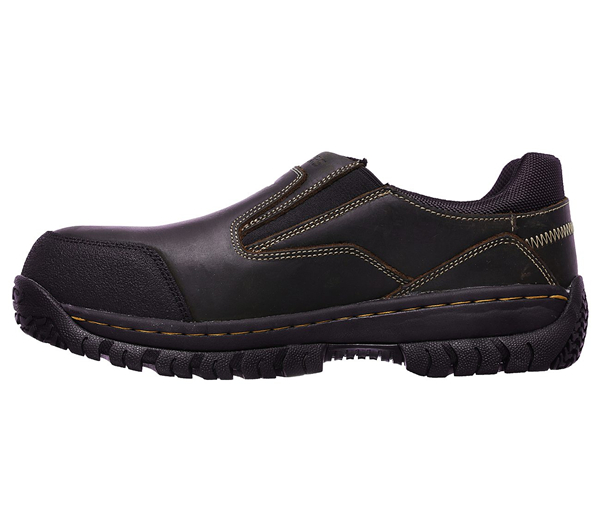 Skechers Men Work: Relaxed Fit Hartan - Ponus Dark Brown