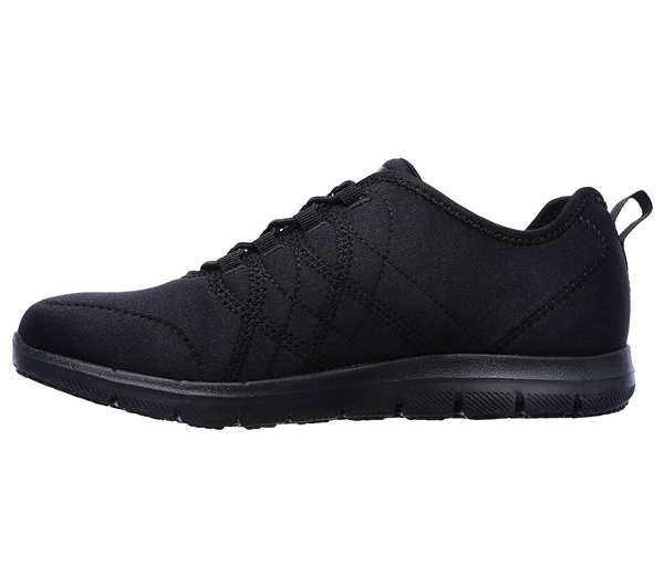 Skechers Women Work: Relaxed Fit Ghenter - Srelt Black