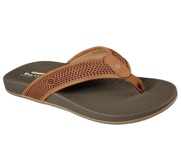 Skechers Men Sandals: Pelem - Emiro Tan