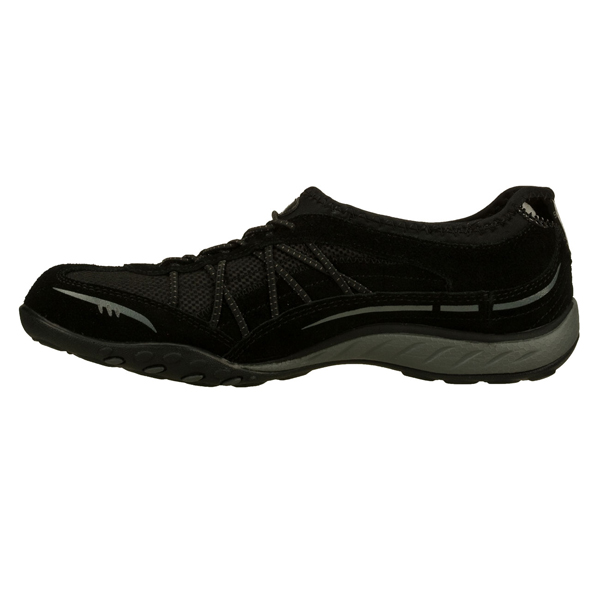 Skechers Women Relaxed Fit: Breathe Easy - Weekender Black