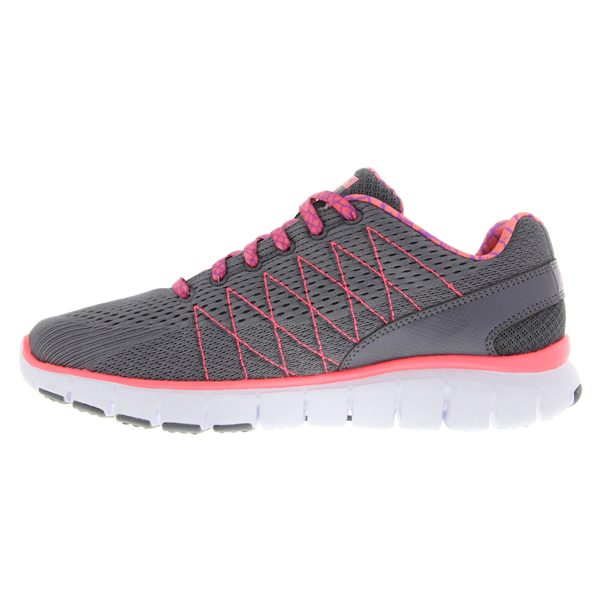 Skechers Women Relaxed Fit: Skech-Flex Charcoal/Coral