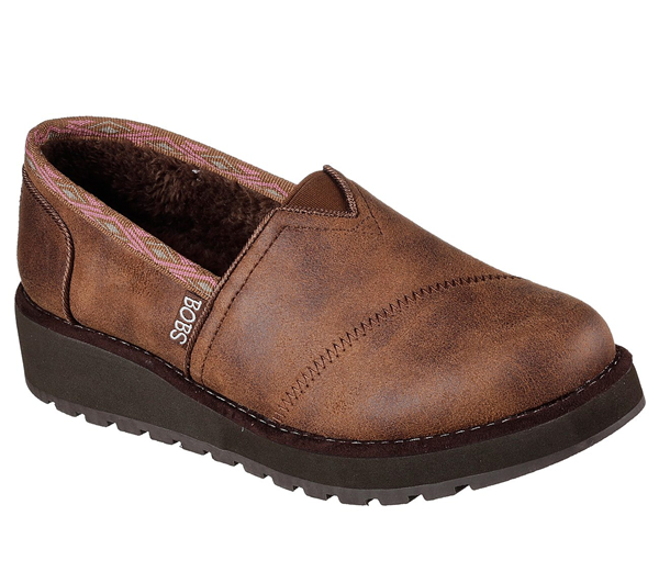 Skechers Women Bobs Keepsakes High - Snow Spell Brown