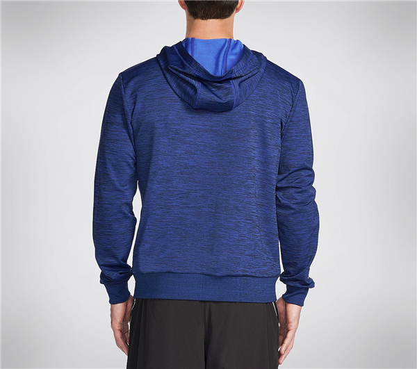 Skechers Men Elevation Zip Jacket Blue