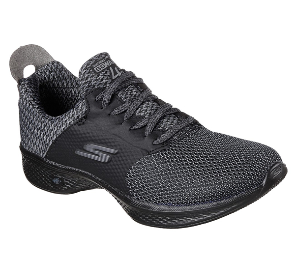 Skechers Women GOwalk 4 - Sustain Black/Gray