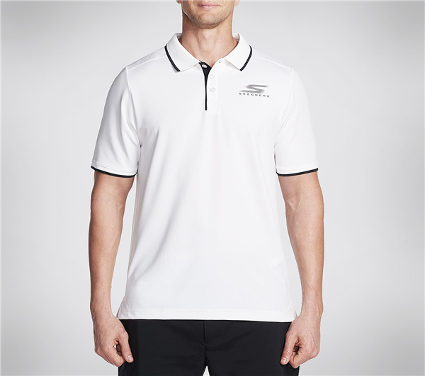 Skechers Men GO Golf Albatross Polo Shirt White