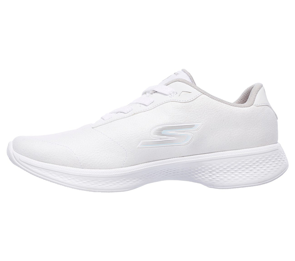 Skechers Women GOwalk 4 - Premier White/Sliver