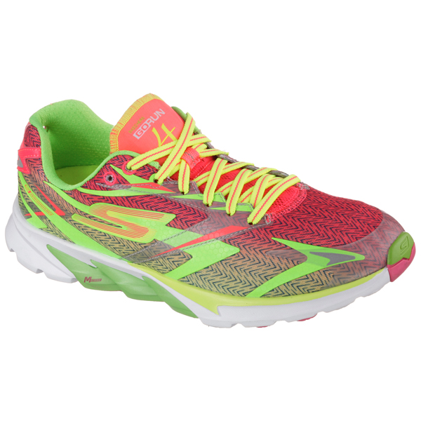 Skechers Women Gorun 4 Lime/Hot Pink