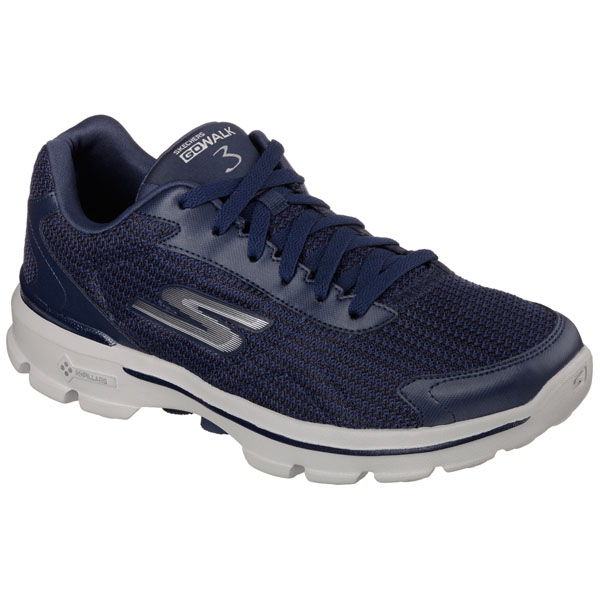 Skechers Men Extra Wide Fit (4E) Shoes - Fitknit Navy