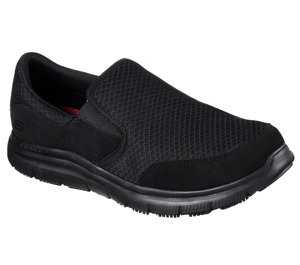 Skechers Men Work: Relaxed Fit Flex Advantage - McAllen Black