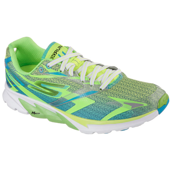 Skechers Men Extra Wide Fit (4E) Shoes - Lime/Blue