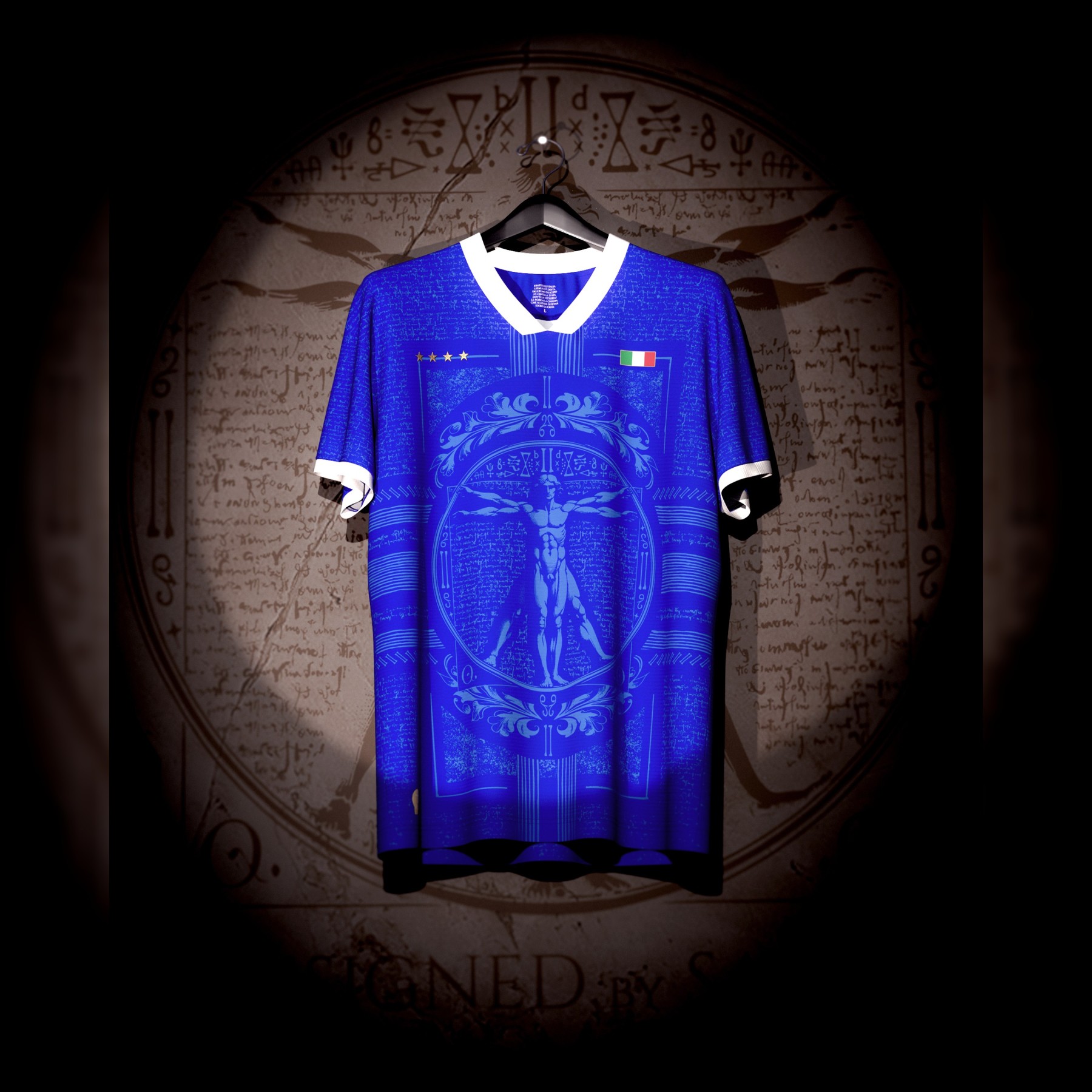 Italie x Homme de Vitruve