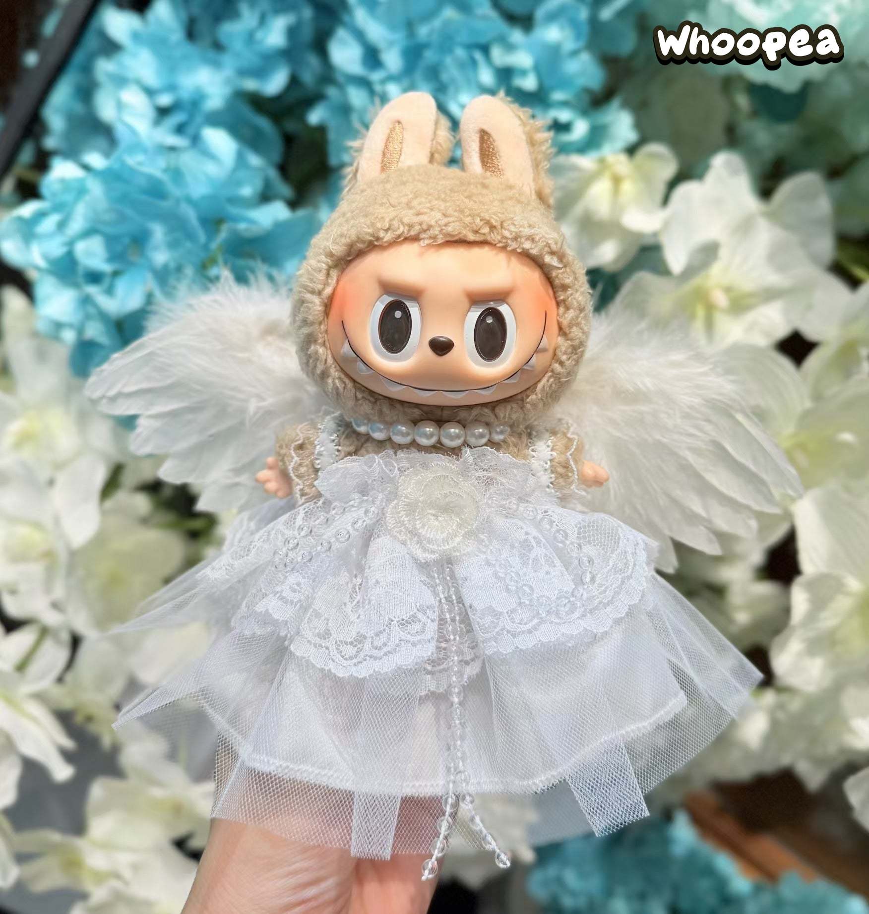 POP MART Labubu Replacing Clothes Set, Labubu Wedding Outfit(No Dolls)