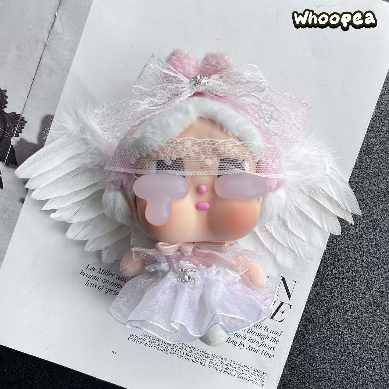 POP MART CRYBABY Replacing Clothes Set, Labubu Chanel Outfit (No Dolls)